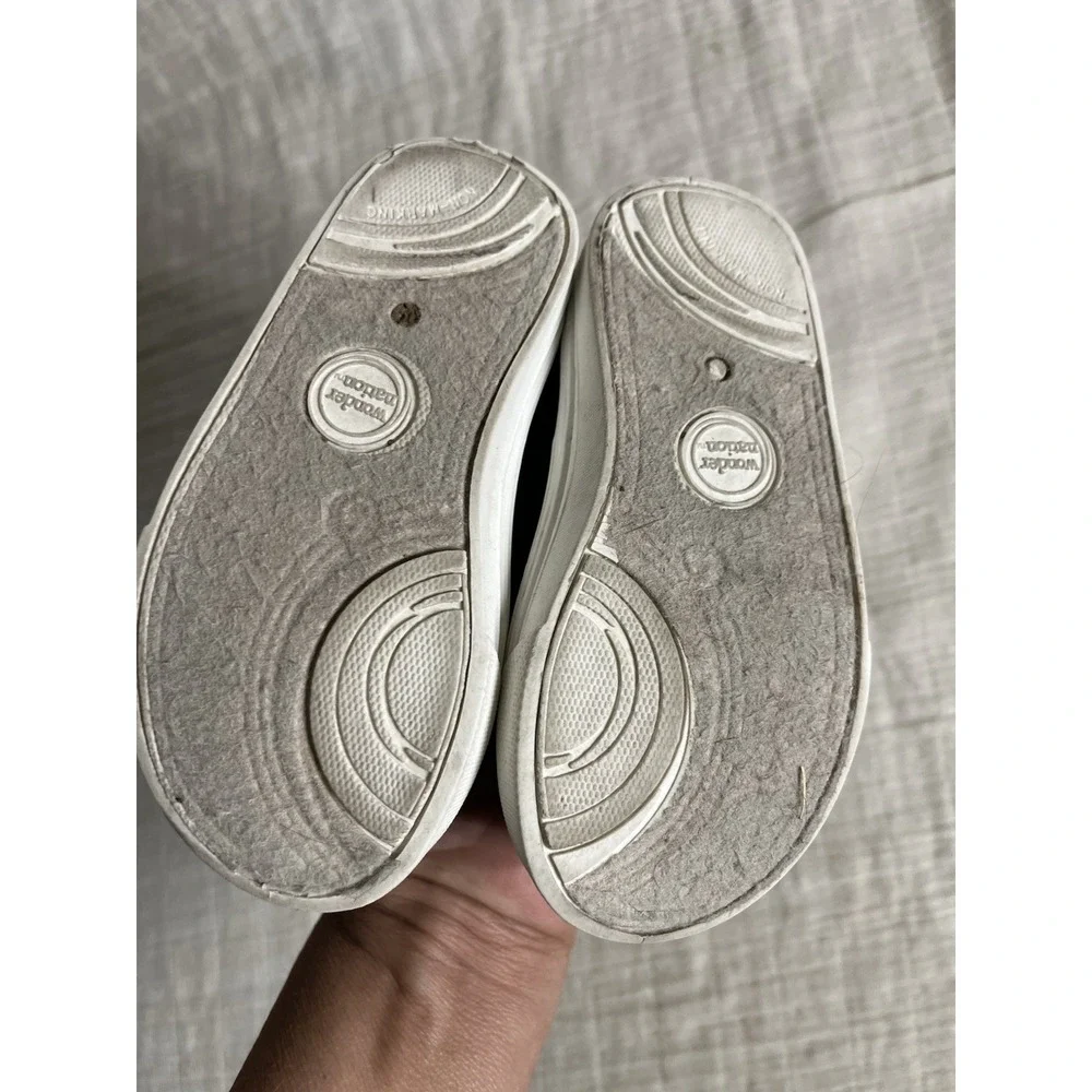 Wonder Nation Toddler Unisex Kids Black Slip On Casual Low Top‎ Shoes Size 5